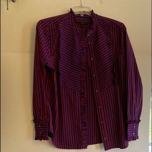 Womens NWT Jcrew striped blouse!